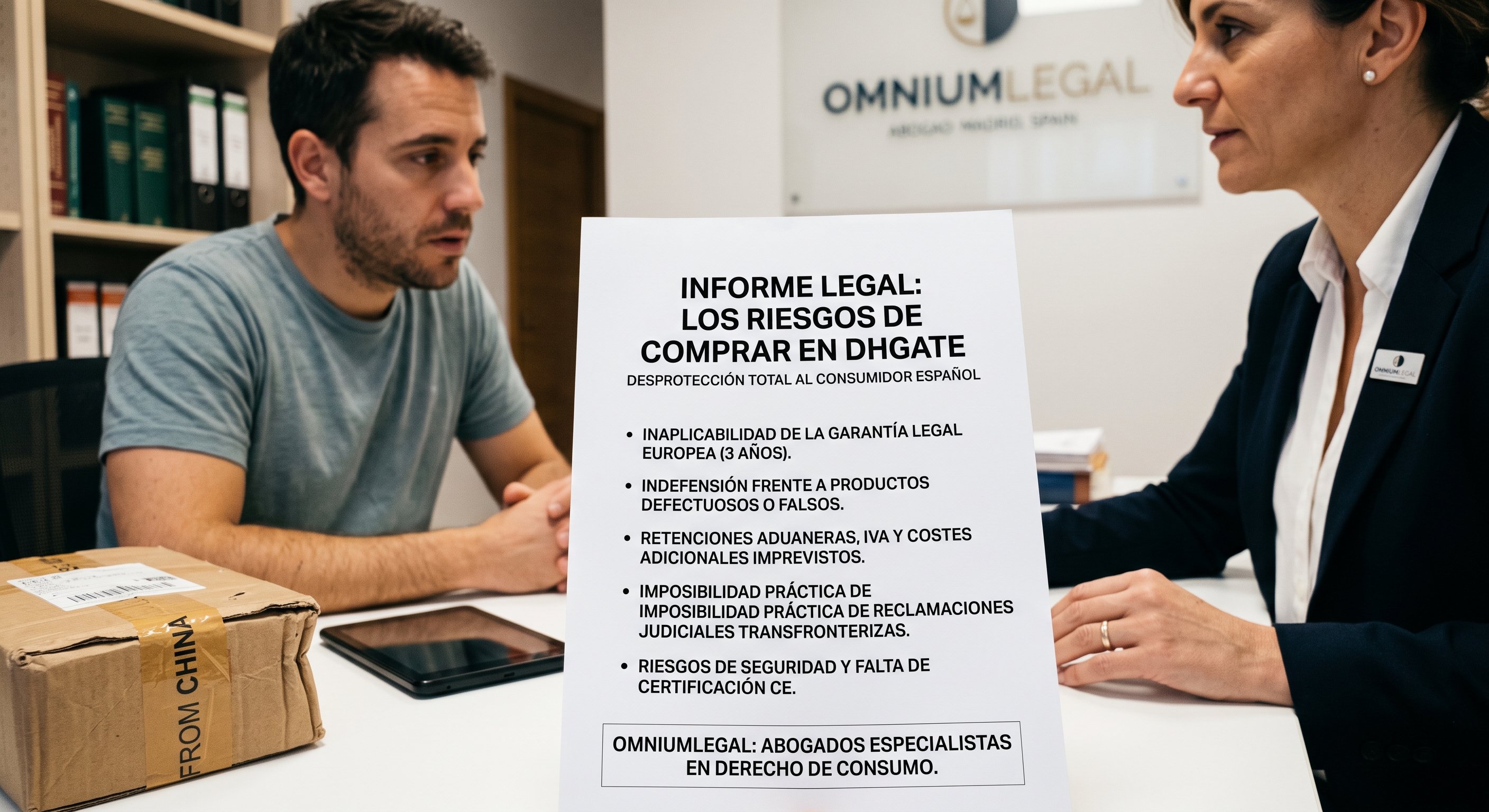 Comprar en DHgate desde España: los riesgos legales y la desprotección del consumidor frente al comercio transfronterizo